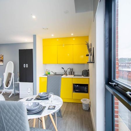 Excellent Studio Balcony Apartment In Sheffield Extérieur photo